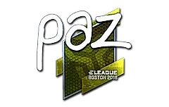 Sticker | paz (Foil) | Boston 2018