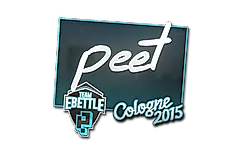Sticker | peet | Cologne 2015