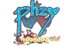 Sticker | phzy (Glitter) | Shanghai 2024