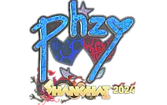 Sticker | phzy (Holo) | Shanghai 2024