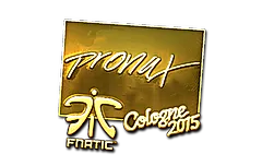 Sticker | pronax (Gold) | Cologne 2015