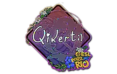 Sticker | qikert (Glitter) | Rio 2022