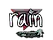 Sticker | rain (Glitter) | Antwerp 2022