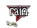 Sticker | rain (Glitter) | Paris 2023