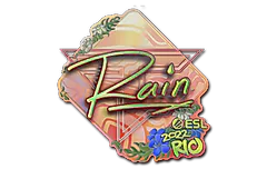 Sticker | rain (Holo) | Rio 2022