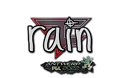 Sticker | rain | Antwerp 2022
