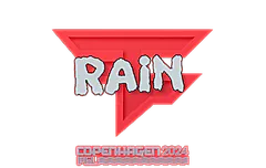 Sticker | rain | Copenhagen 2024