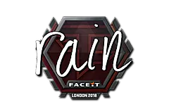 Sticker | rain | London 2018