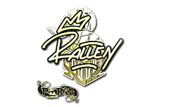 Sticker | rallen (Gold) | Paris 2023
