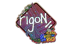 Sticker | rigoN (Glitter) | Rio 2022