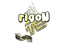 Sticker | rigoN (Gold) | Paris 2023