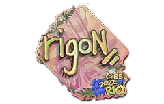 Sticker | rigoN (Holo) | Rio 2022