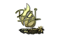 Sticker | roeJ (Gold) | Antwerp 2022