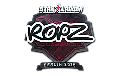 Sticker | ropz (Foil) | Berlin 2019