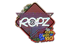 Sticker | ropz (Glitter) | Rio 2022