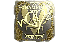 Sticker | ropz (Gold, Champion) | Austin 2025