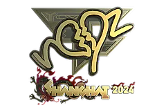 Sticker | ropz (Gold) | Shanghai 2024