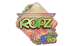 Sticker | ropz (Holo) | Rio 2022