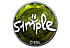 Sticker | s1mple (Foil) | Katowice 2019