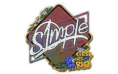 Sticker | s1mple (Glitter) | Rio 2022