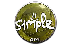 Sticker | s1mple | Katowice 2019