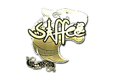 Sticker | saffee (Gold) | Paris 2023