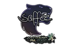 Sticker | saffee | Antwerp 2022