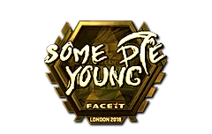 Sticker | sdy (Gold) | London 2018