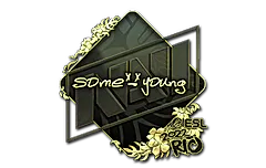 Sticker | sdy (Gold) | Rio 2022