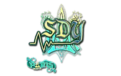 Sticker | sdy (Holo) | Paris 2023