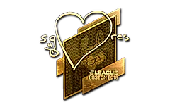 Sticker | seang@res (Gold) | Boston 2018