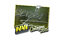 Sticker | seized (Foil) | Cologne 2015