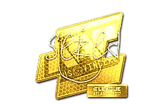 Sticker | seized (Gold) | Atlanta 2017