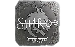 Sticker | sh1ro (Foil) | Austin 2025