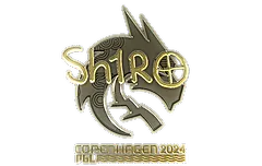 Sticker | sh1ro (Gold) | Copenhagen 2024