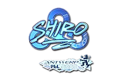 Sticker | sh1ro (Holo) | Antwerp 2022