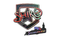 Sticker | sh1ro (Holo) | Stockholm 2021