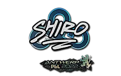 Sticker | sh1ro | Antwerp 2022