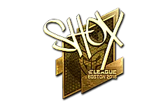 Sticker | shox (Gold) | Boston 2018
