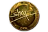 Sticker | shox (Gold) | Katowice 2019