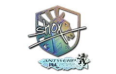 Sticker | shox (Holo) | Antwerp 2022