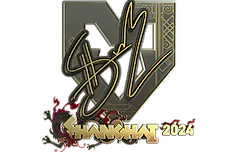 Sticker | siuhy (Gold) | Shanghai 2024