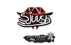 Sticker | sjuush (Glitter) | Antwerp 2022