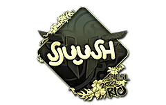 Sticker | sjuush (Gold) | Rio 2022