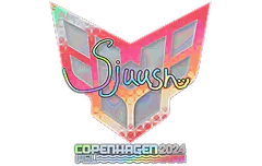 Sticker | sjuush (Holo) | Copenhagen 2024