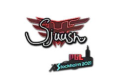 Sticker | sjuush | Stockholm 2021