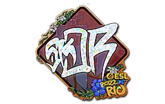 Sticker | sk0R (Glitter) | Rio 2022