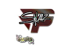 Sticker | skullz (Glitter) | Paris 2023