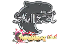 Sticker | skullz (Glitter) | Shanghai 2024