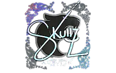 Sticker | skullz (Holo) | Austin 2025